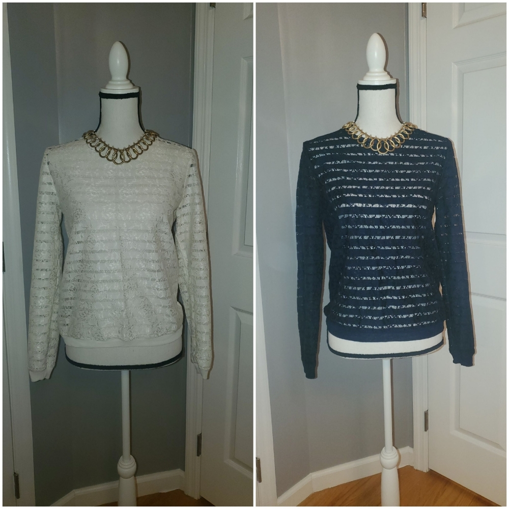 Ann Taylor Lace Tops Bundle(2)
